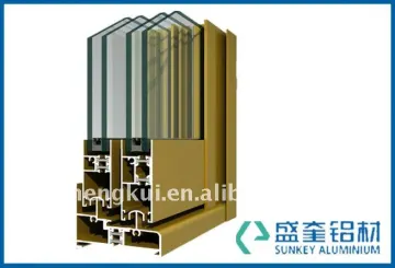 Electrophoresis Aluminium profile for thermal break