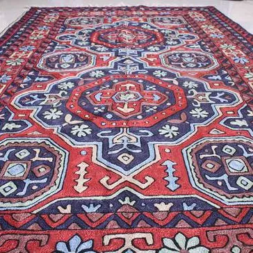 Needle Punched Polyester Turkey Prayer Rug