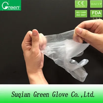 cpe food glove/cpe gloves manufacturers/disposable cpe gloves