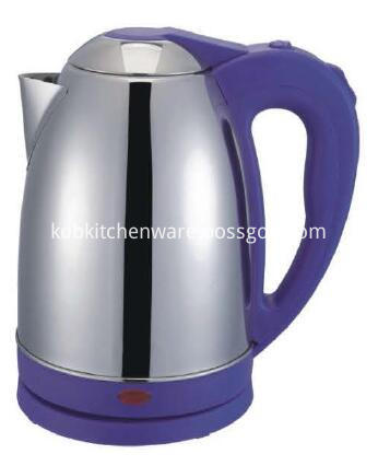 1.5L electric stainless steelred handle kettle