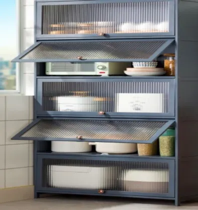 Bamboo Microwave Oven Rack: Multi-Function Kitchen Organizer Shelf