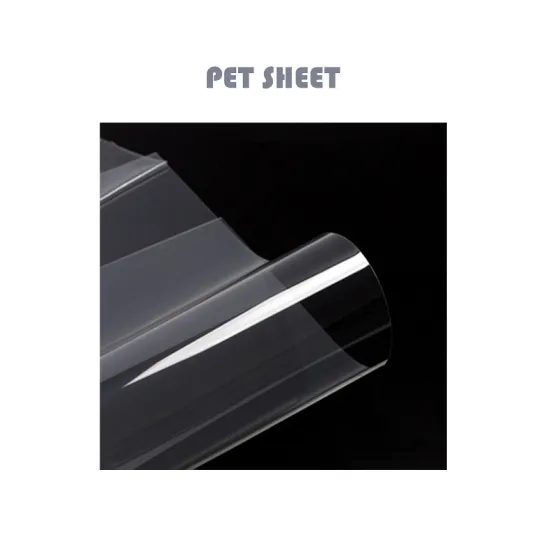 Pet Rigid 100% Virgin Materials For Vacuum Forming