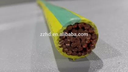 green 120 cable strand copper earth cable