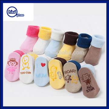 Yhao Brand Cute Baby Newborn Children Solid Socks Wholesale Super Cute Children Shoes Baby Clothing Sock