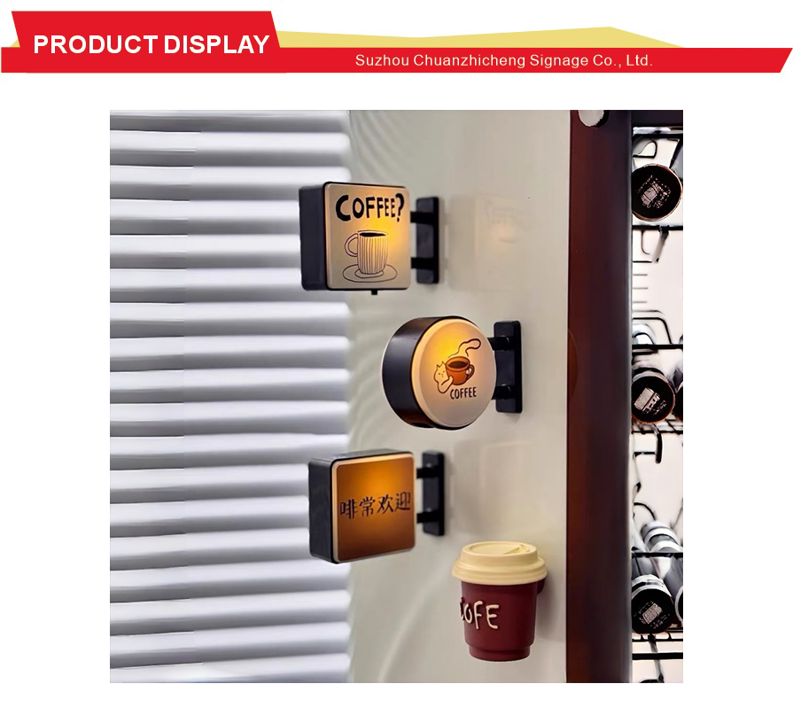 Bright LED Restaurant Side Wall Lightbox