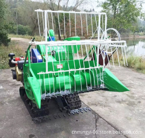 High-Quality Mini Rice Combine Harvester for Wheat and Barley Harvesting - Hot Sales Item
