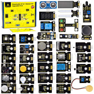 Bộ nâng cấp bộ cảm biến 37 trong 1 v3.0: Bộ khởi động dự án điện tử STEM cho Arduino