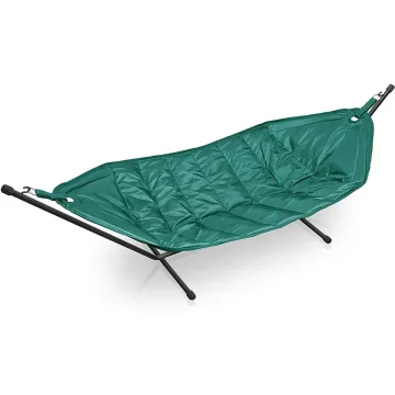 Double Outdoor Swing Hammock Bed with Stand