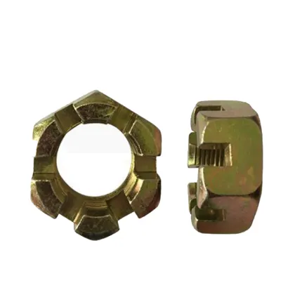 Manufacturing DIN935 Hexagon Slotted and Castle Nuts