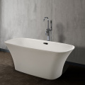 Truccio di vasca indipendente in bronzo Soaking Stand Round Oval doccia vano da bagno per adulti