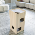 Customizable Modern Cat Condo Tower DIY Modular Wooden Scratcher Indoor Cat Climbing Frame Flexible Design OEM ODM