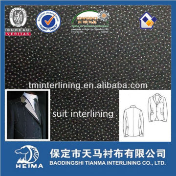 2/2 twill woven stretch fusible interlinings