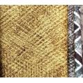 Tissu de velours en relief en rembourrage pour le textile de meubles de canapé