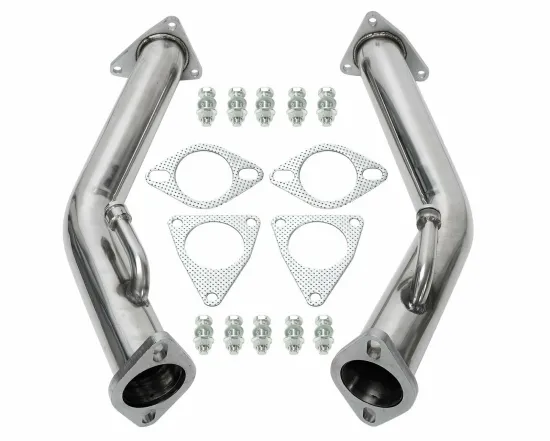 High Quality 2.5" Mandrel Bent Downpipe Exhaust System for Nissan 370Z & Infiniti G37