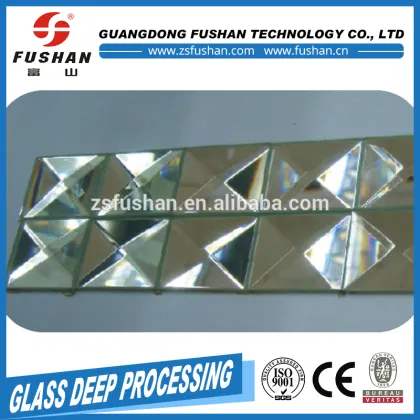 Fushan 9 Spindles PLC Control Flat Glass Bevelling Grinding Machine