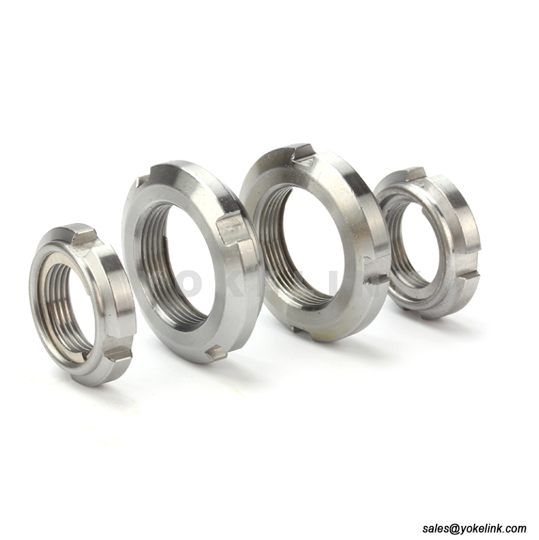 DIN 981 Csapágyreteszelő Lazulásgátló Kerekcsavar anya