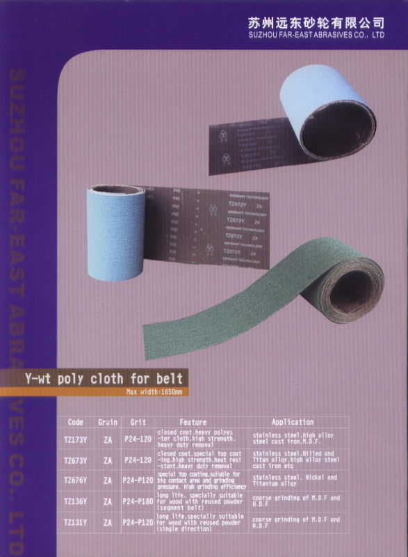 Zirconia Sanding Belt/Abrasive Belt/Floor Sanding Belt/Coated Abrasive
