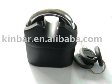 Heavy duty siren alarm padlock
