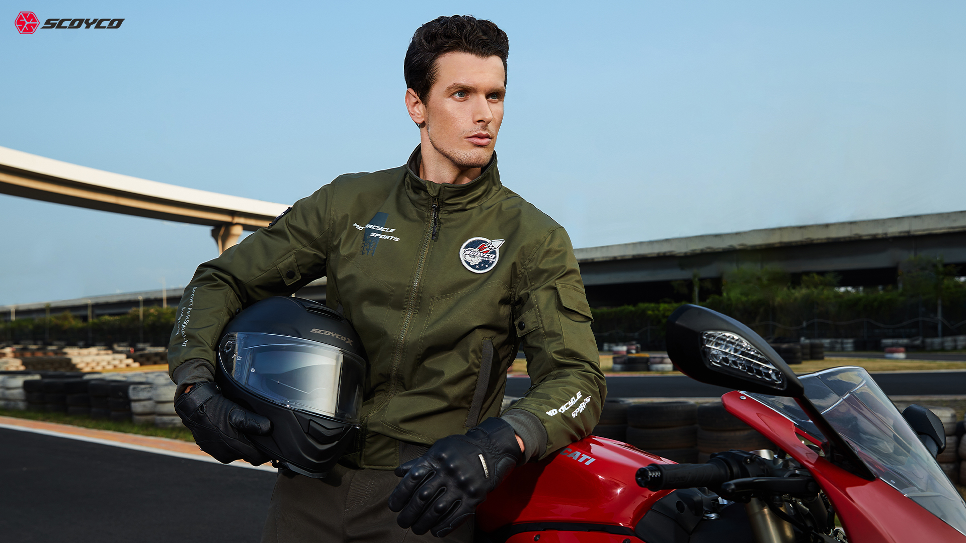 ce armored retro motorcycle jacket