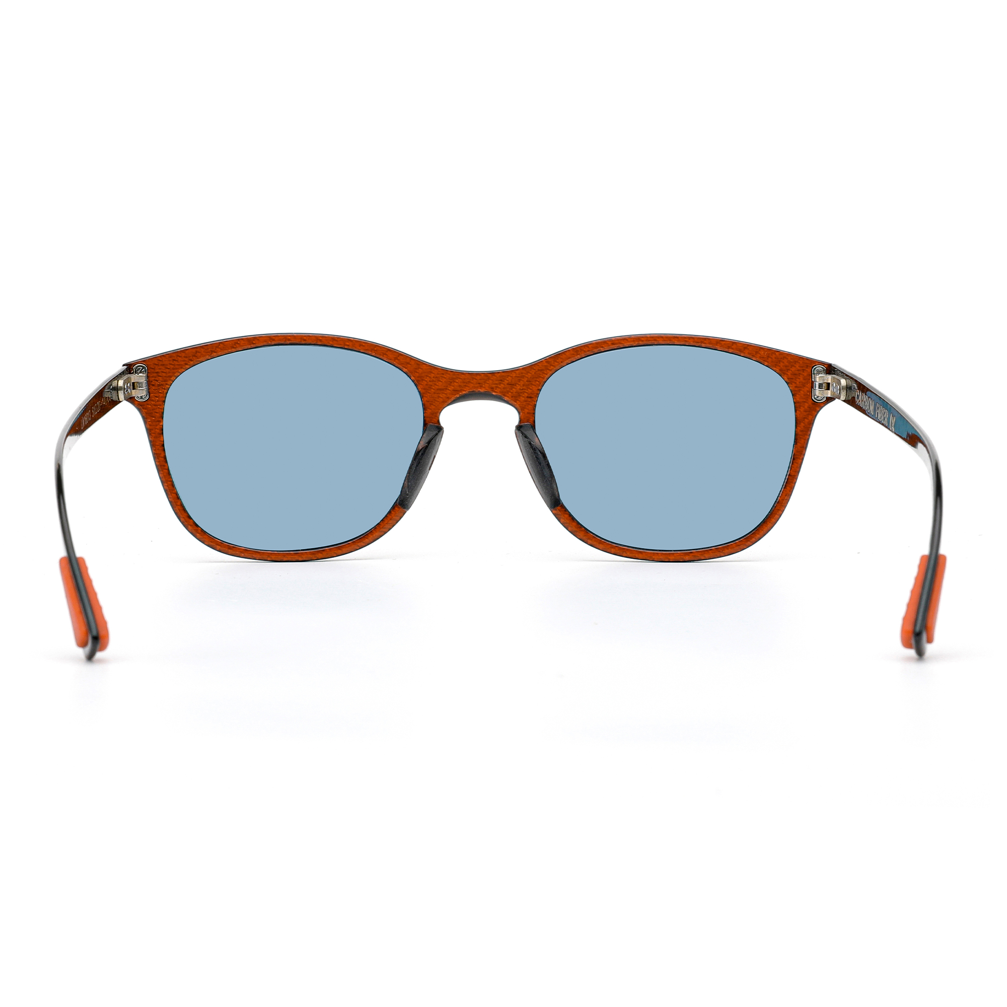 Retro Polarized Sunglasses with Carbon Fiber