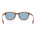 Retro Polarized Sunglasses with Carbon Fiber