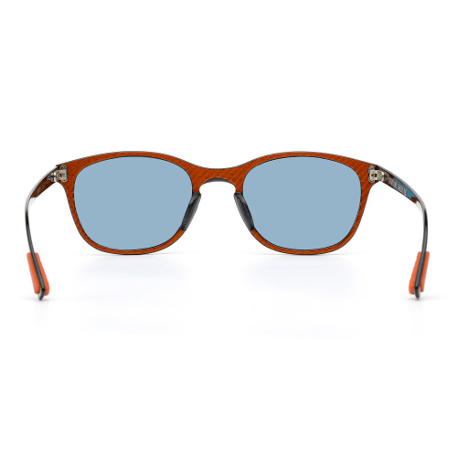 Retro Polarized Sunglasses with Carbon Fiber