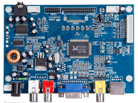 PVI EINK डिजिटल TFT-LCD के लिए VGA बोर्ड