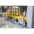 Instalação de produção industrial de lã de rocha