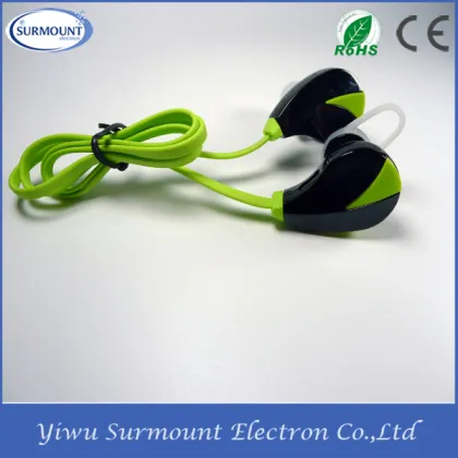 Cheap colorful headset sport bluetooth earphone with gift box