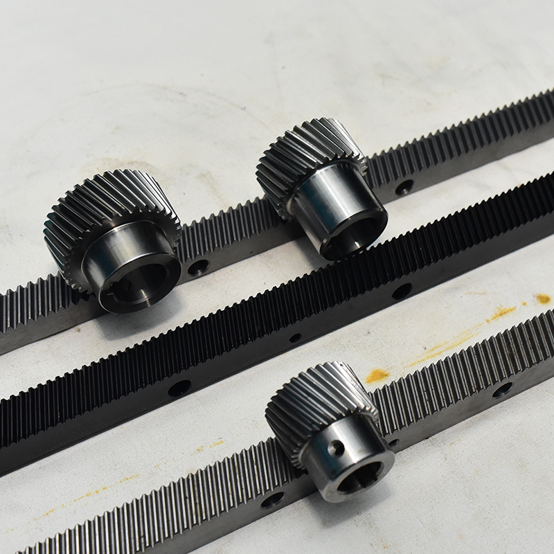 CNC Milling Machine Rack and Pinion: High Precision 960mm Part, C45 Carbon Steel, Modulus 1.5