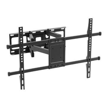 MG Full Motion TV Wall Mount Bracket: Swivel and Tilt Functionality