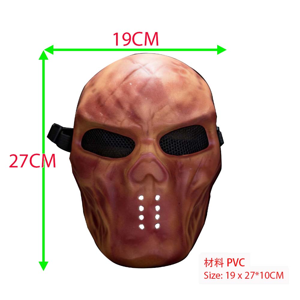 Tactical Mesh Eye Skull Full Face Mask
