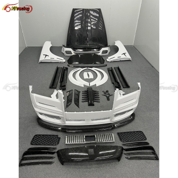 MSY Style Dry Half Forged Carbon Fiber Body Kit for Rolls Royce Cullinan 2018-2019