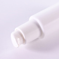 Round Bottom Shaped White Lotion Bottle Flat Shoulder Cylinder Shape Lotion Bottle Manufactory