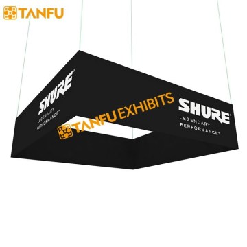 TANFU Hanging Square Shape Overhead Display