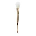 Synthetic Aluminum Ferrule Plated Plastic Handle Blush Brush