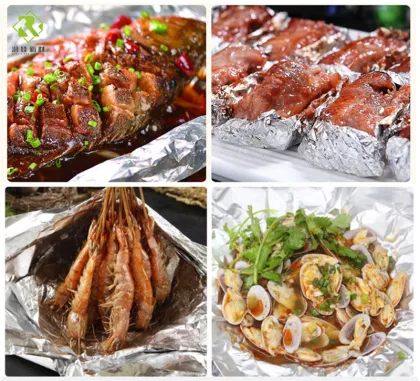 Non-Stick Aluminum Foil Rolls for Roasting