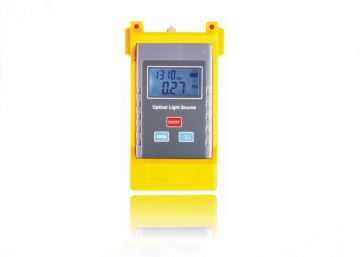 Fiber Optic Test Equipment , Optical Light Source Fc / Sc / St Connector