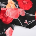 Customized Floral Print Chiffon Polyester Fabrics