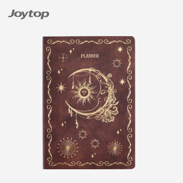 Joytop Wholesale Star Moon Vintage A5 PU Planner 2025