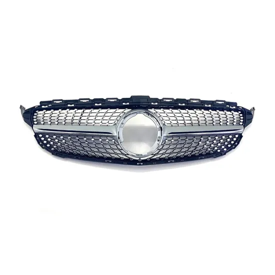Factory Price Diamond Style Bumper Grille Accessories for BENZ W205 C205 AMG 2019-2021
