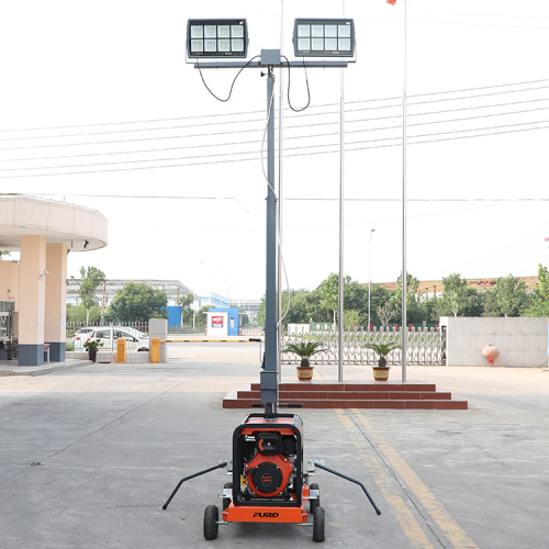 جودة موثوقة 5M Mast 4x400W Tower Mobile Light Tower