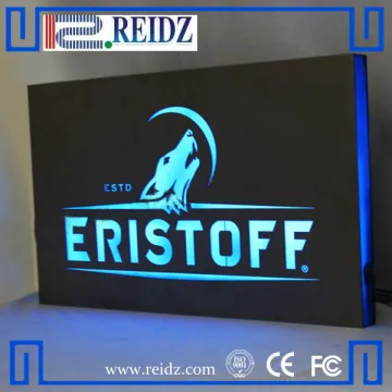Outdoor custom acrylic lightbox led lights