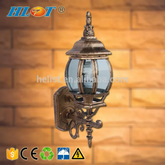 New antique garden boundary wall light with ce rohs certificate