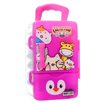 Wholesale EN71 Creative Kids Educational 24 Colors Plastilina Clay DIY Toy