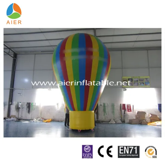 20ft inflatable hot-air balloon floor balloon for promotion