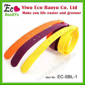 Jelly Rubber Multicolor Eco-friendly Belt