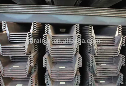 Jisa 5523/ Jisa5528 Japan type/Ks SPU type larson sheet piles
