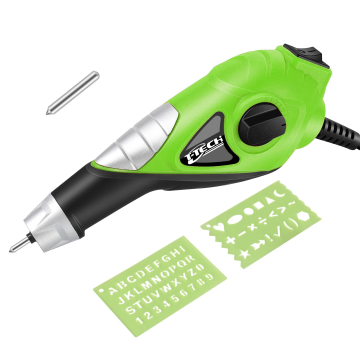 Professional Quality Mini Engraving Pen and Die Grinder Kit for Glass, Ceramics, Metals, and Other Materials