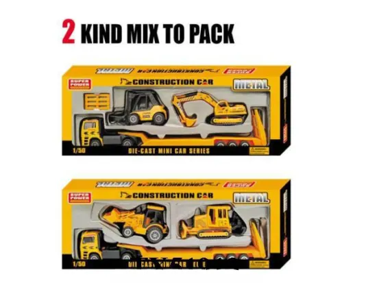 DIE CAST PULL BACK MOBILE MACHINERY SHOP